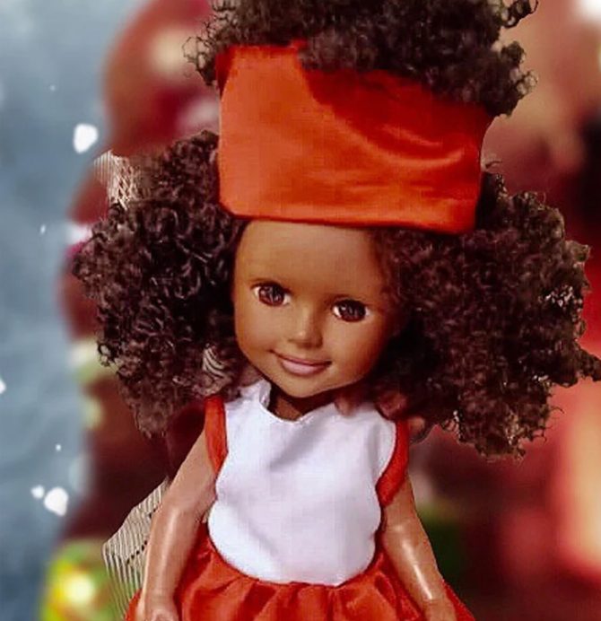 Black African American Doll The TJCollectibles
