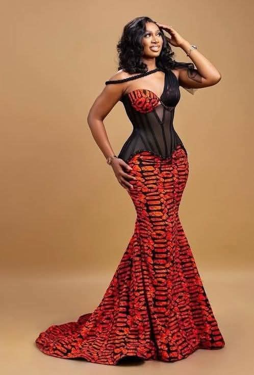 african print corset dress Seventh Wonder African Print Corset Back Dress Wax & Wonder